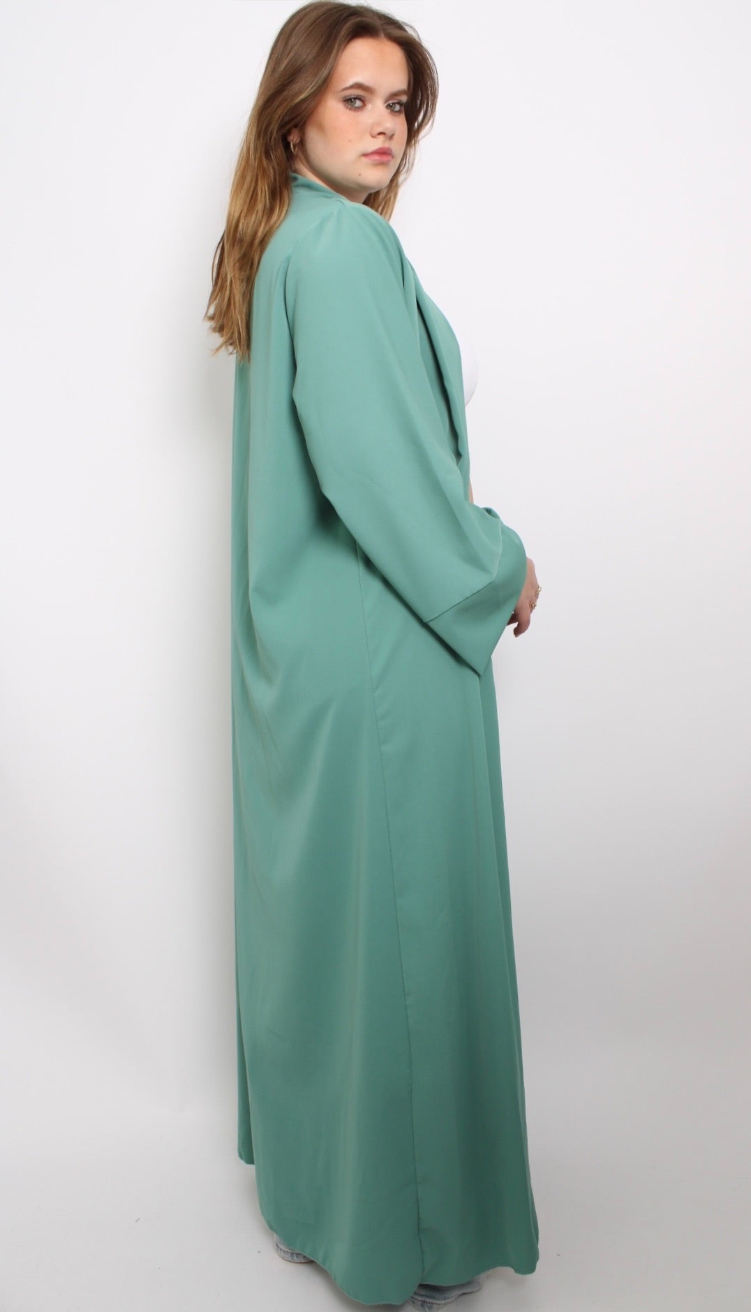 SILKY KIMONO - DUSTY MINT