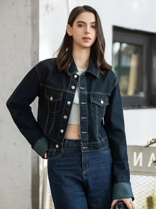 Denim Two-Piece Set