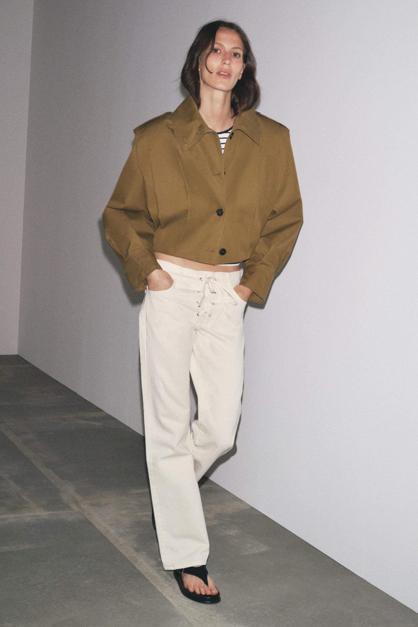 Lovella Lace-Up Pantalon