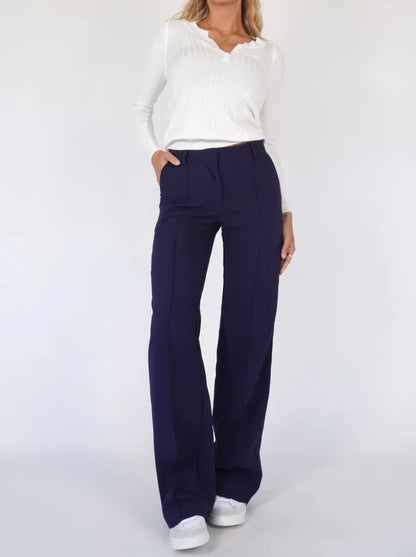 Luna | Pantalon met Wijde Pijpen