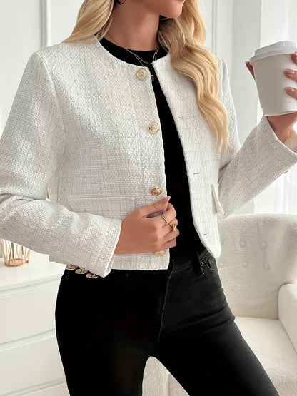 Aurélie Tailored Tweed – Gilded Elegance Edition