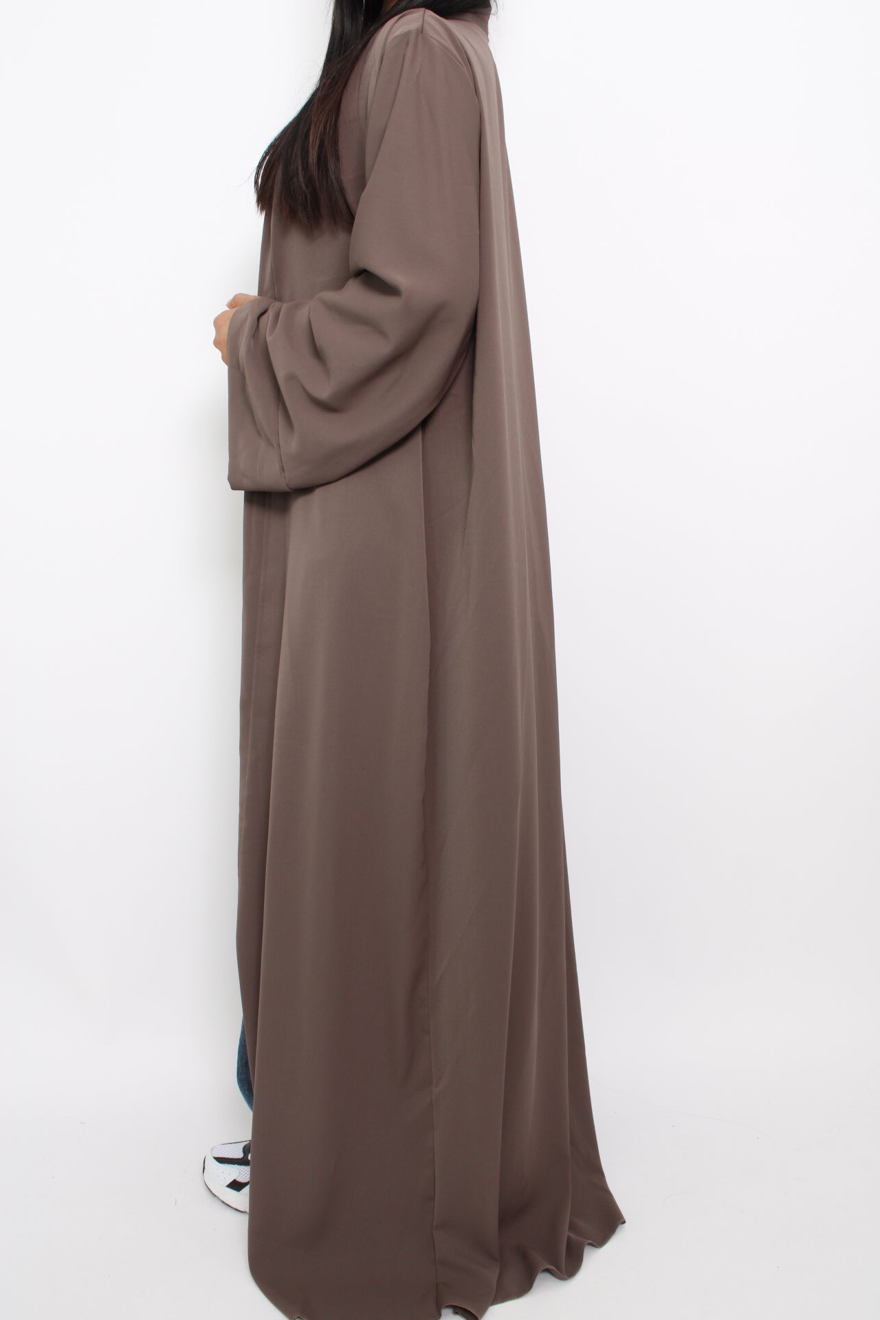 SILKY KIMONO - TAUPE