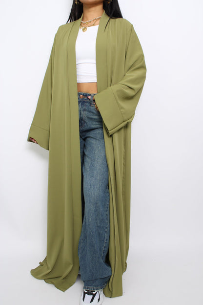 SILKY KIMONO - PISTACHE