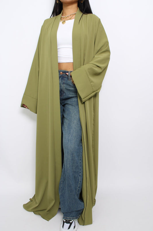 SILKY KIMONO - PISTACHE