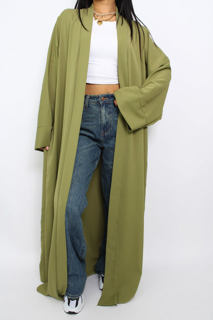 SILKY KIMONO - PISTACHE