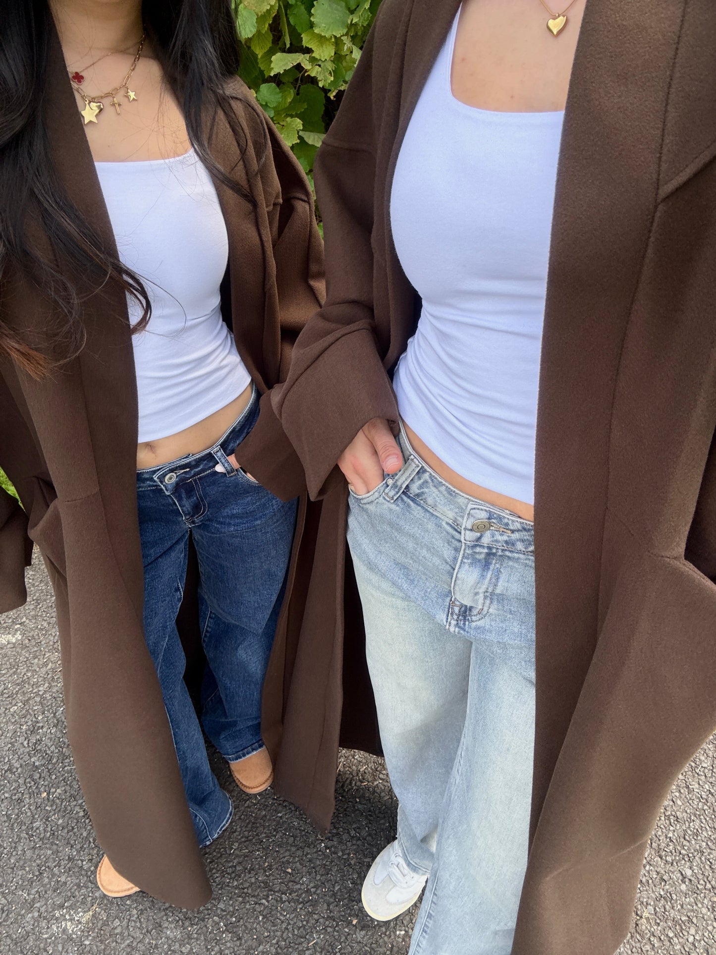 ''TALL'' NYLA KIMONO - CHOCOLATE BROWN