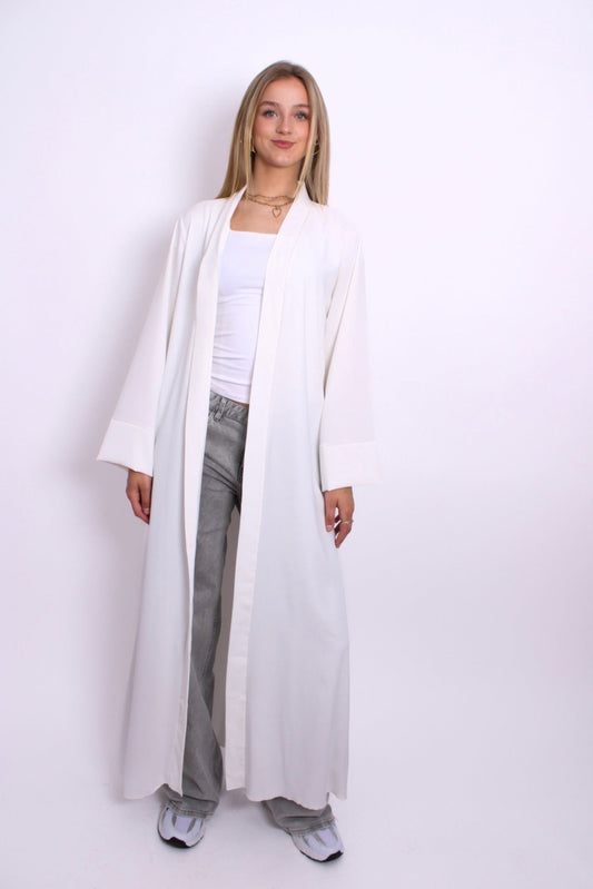 SILKY KIMONO - WHITE