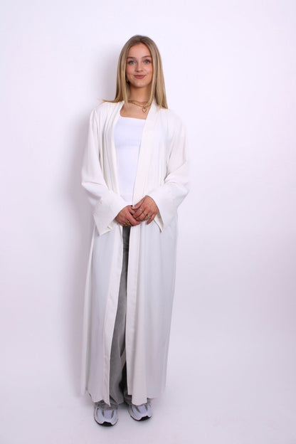 SILKY KIMONO - WHITE
