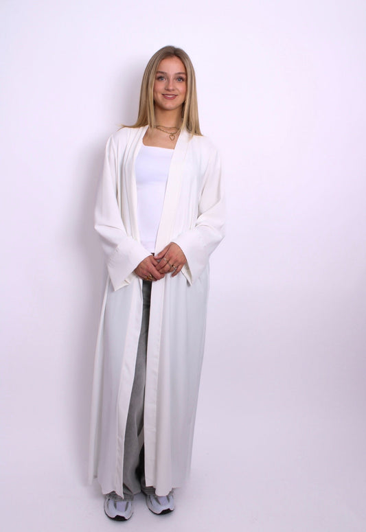 SILKY KIMONO - WHITE