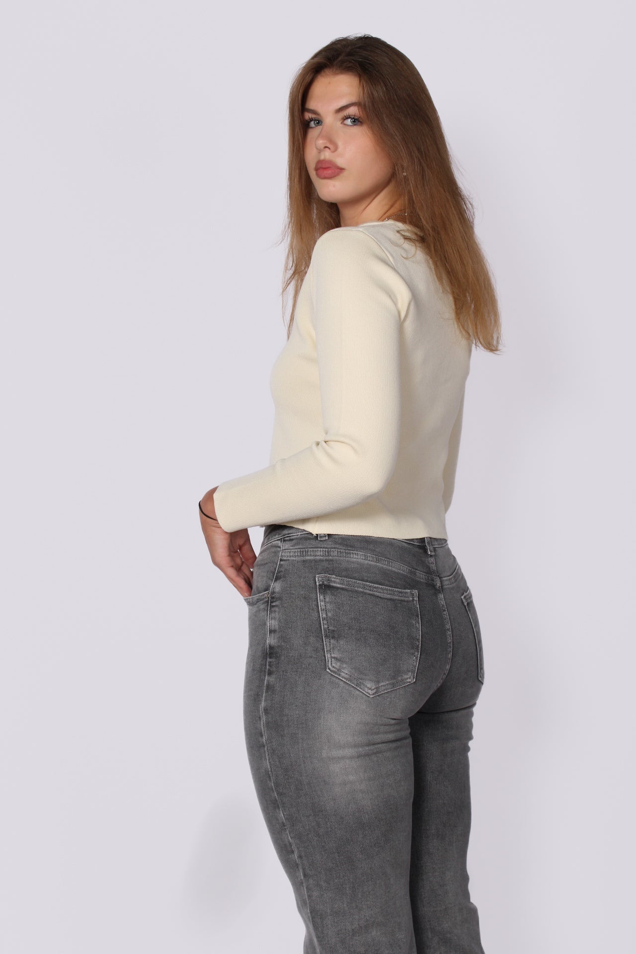 CARDIGAN 22202 - ECRU