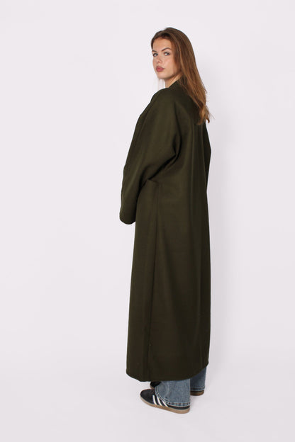 ''TALL'' NYLA KIMONO - ARMY GREEN
