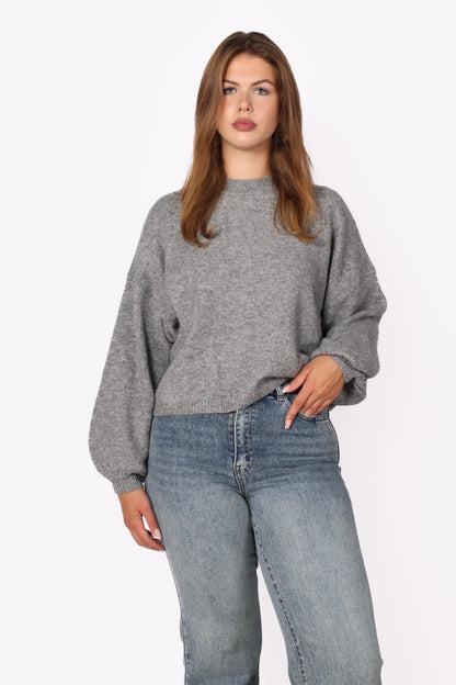 AMBER KNIT - GREY