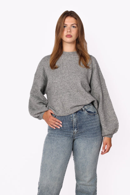 AMBER KNIT - GREY