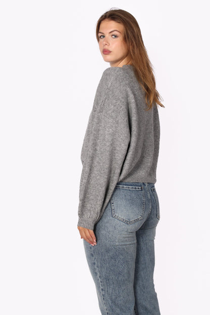 AMBER KNIT - GREY