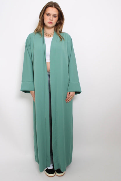 SILKY KIMONO - DUSTY MINT