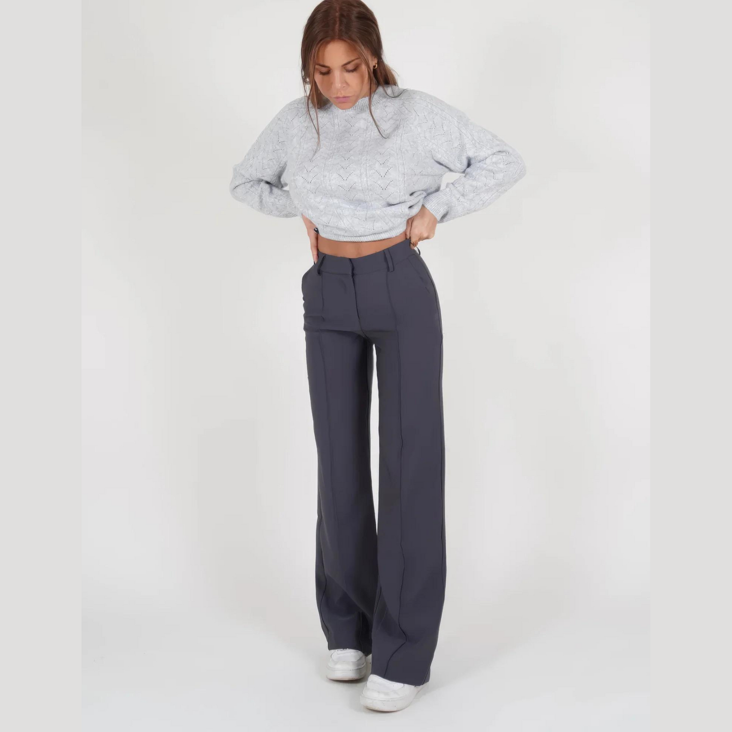 Luna | Pantalon met Wijde Pijpen