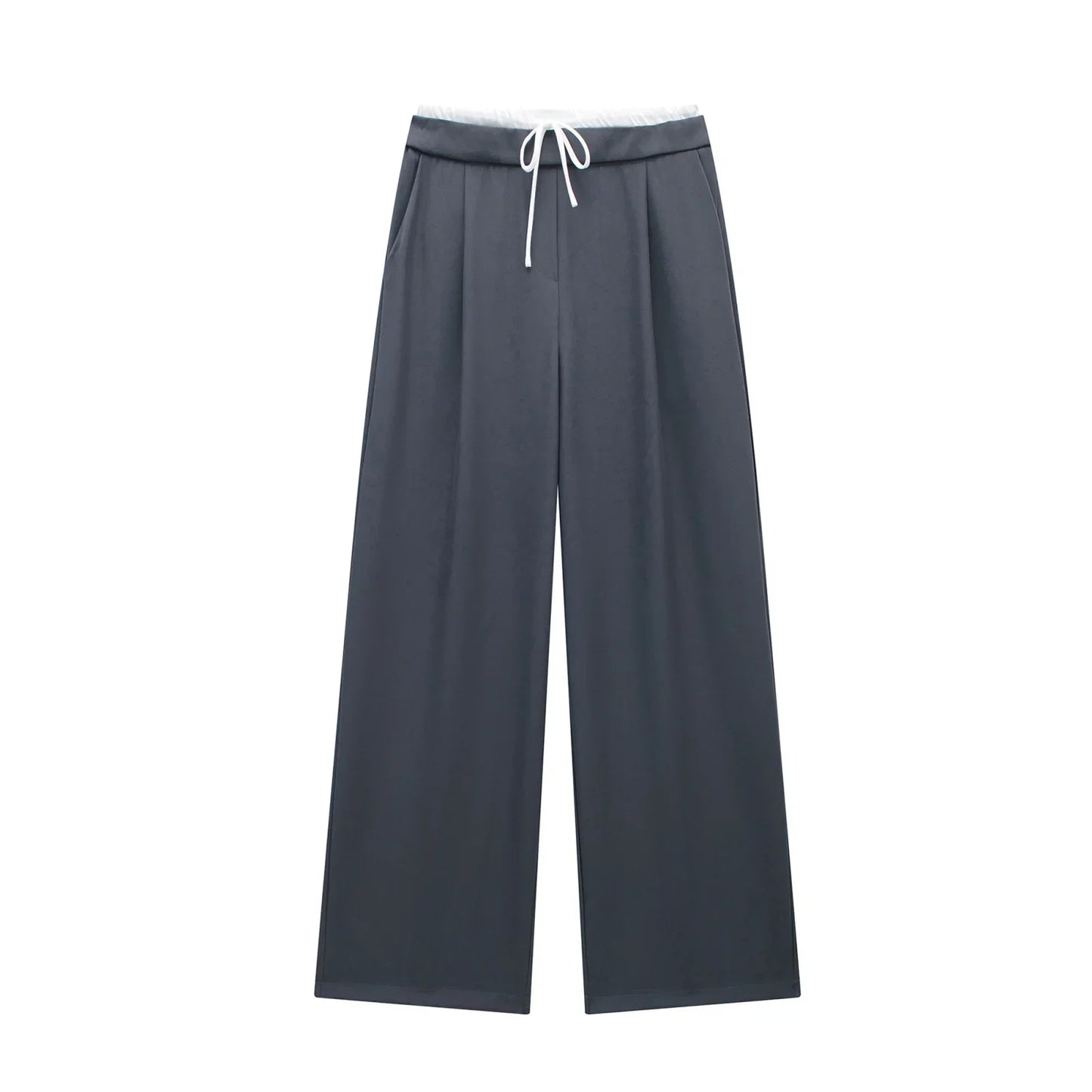 Casual hoge taille pantalon