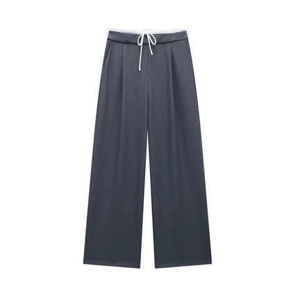 Casual hoge taille pantalon
