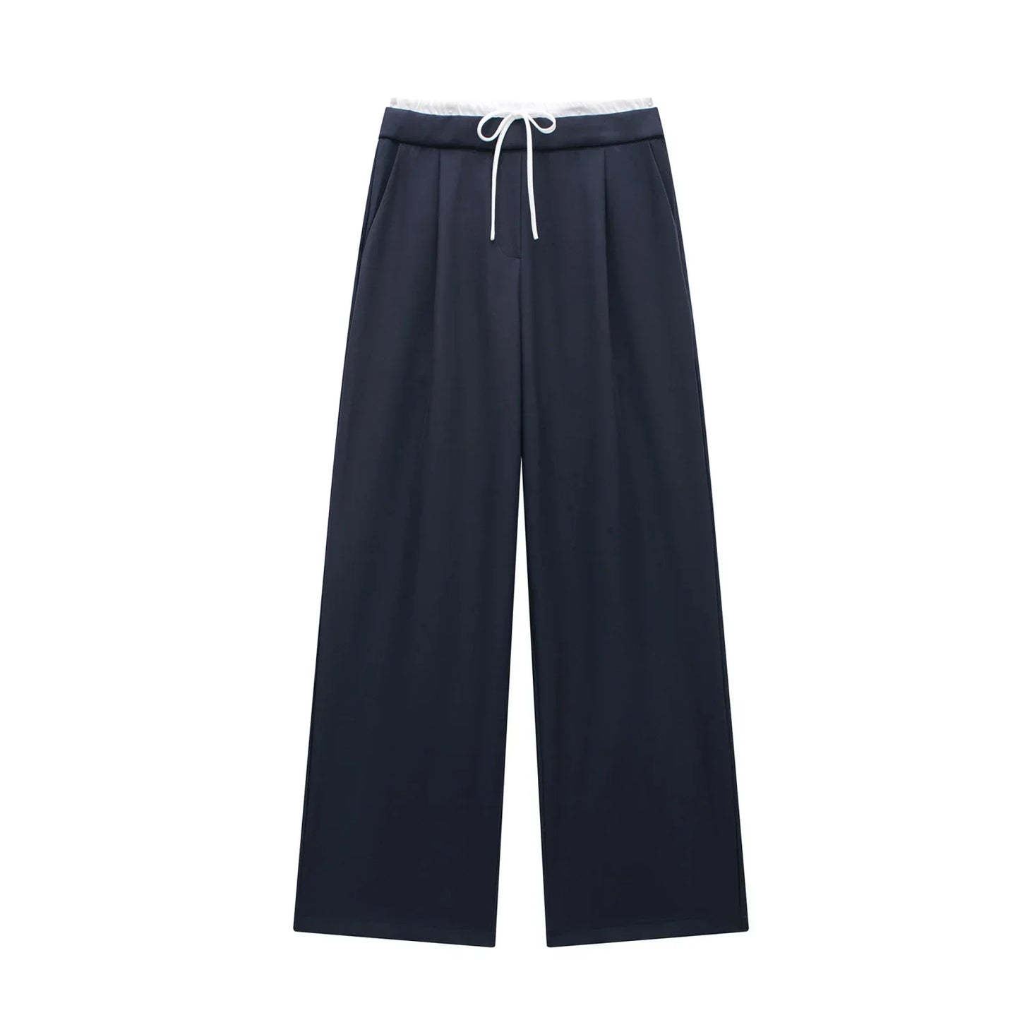 Casual hoge taille pantalon