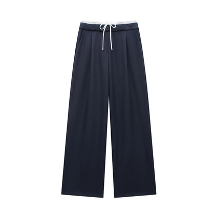 Casual hoge taille pantalon