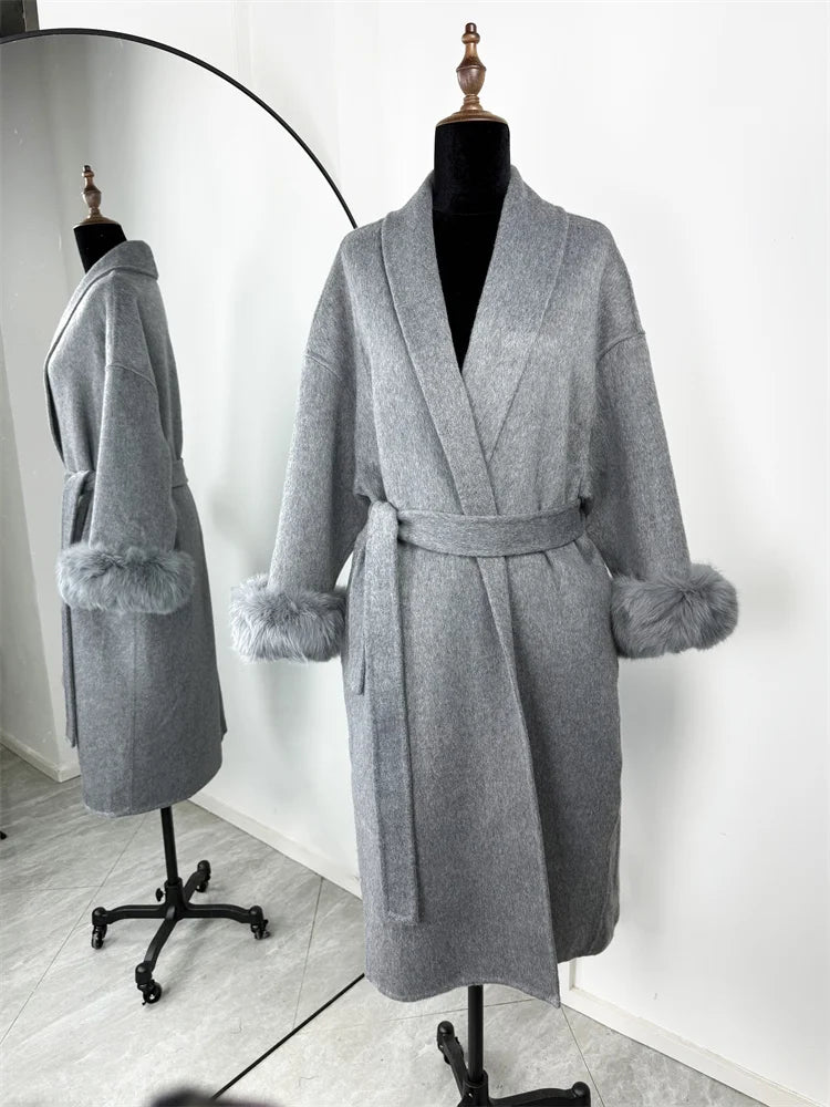 “Valentina Luxe Coat – Winter Elegance Edition