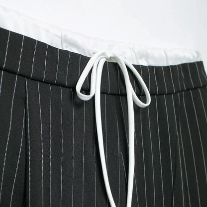 Casual hoge taille pantalon