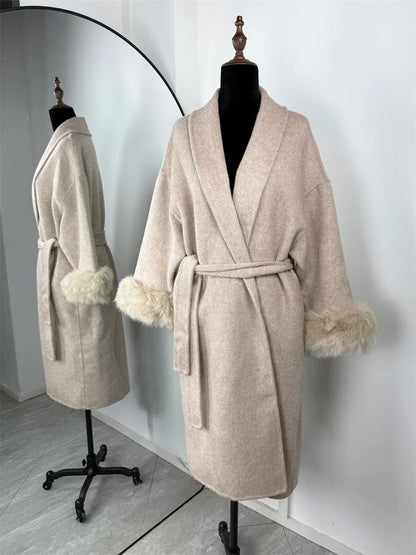 “Valentina Luxe Coat – Winter Elegance Edition