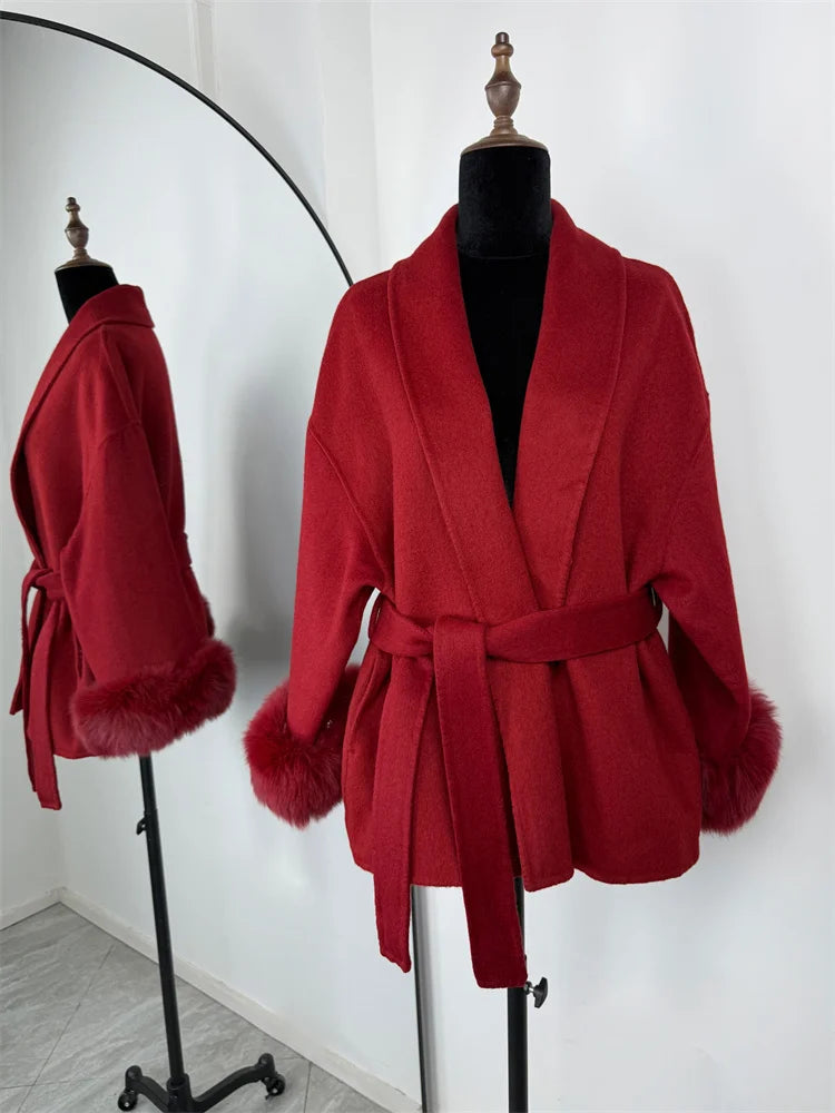 “Valentina Luxe Coat – Winter Elegance Edition