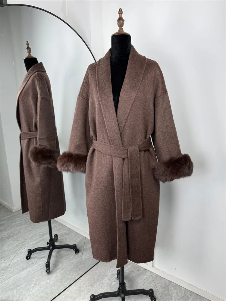 “Valentina Luxe Coat – Winter Elegance Edition