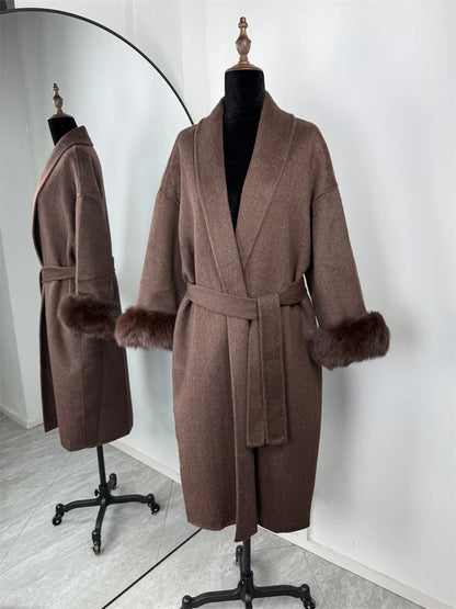 “Valentina Luxe Coat – Winter Elegance Edition