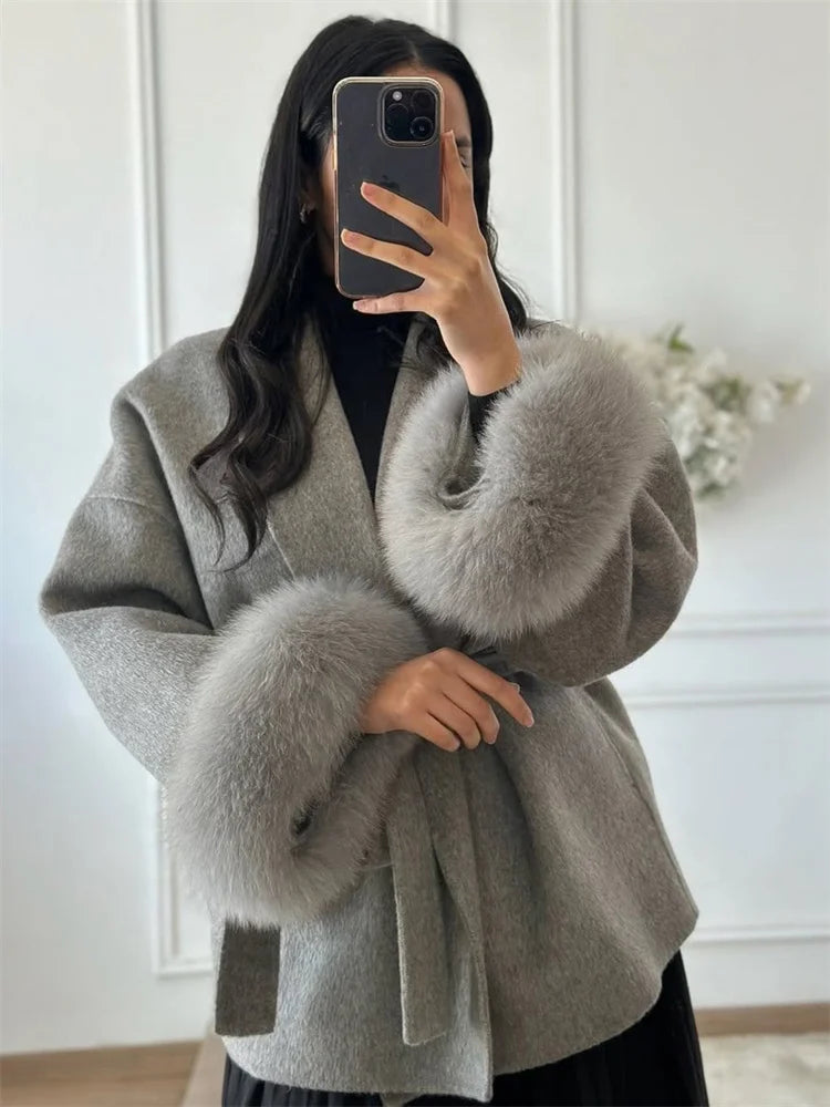 “Valentina Luxe Coat – Winter Elegance Edition