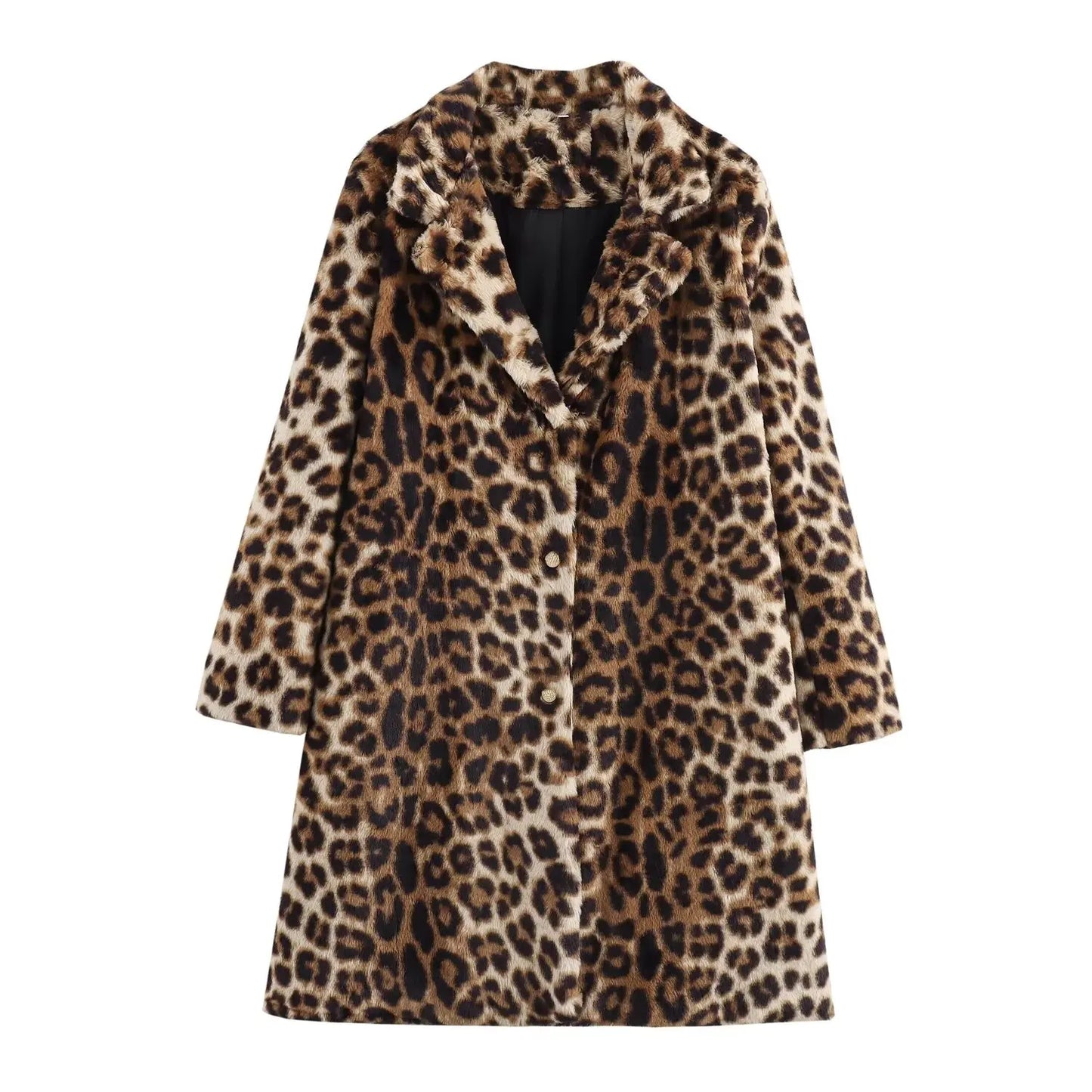 Leopard Elegance | Winterjas