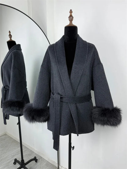 “Valentina Luxe Coat – Winter Elegance Edition