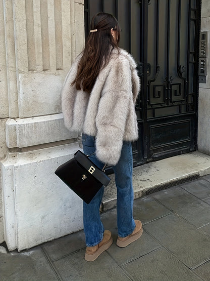 Faux Fur Street Luxe Coat