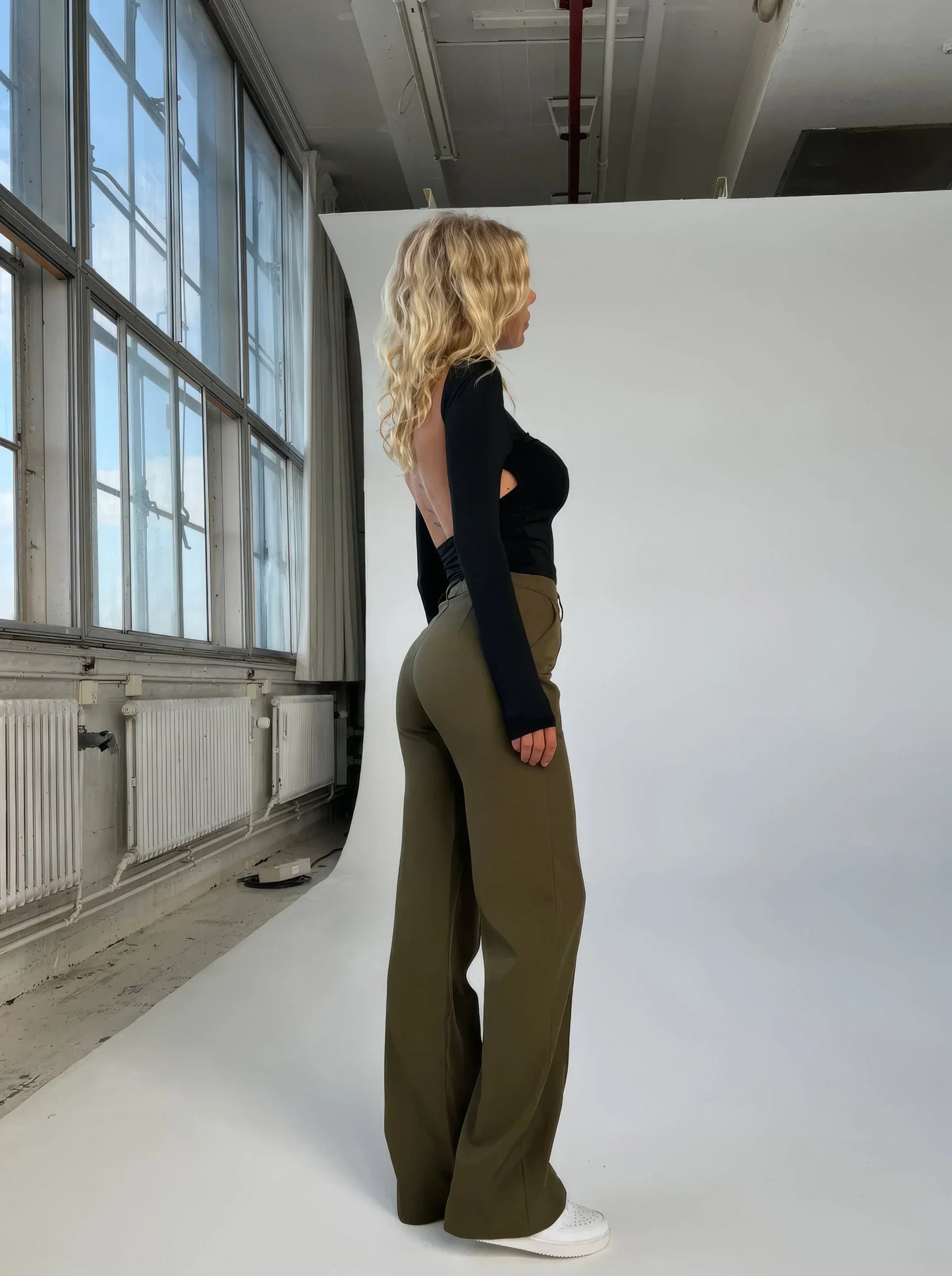 Luna | Pantalon met Wijde Pijpen