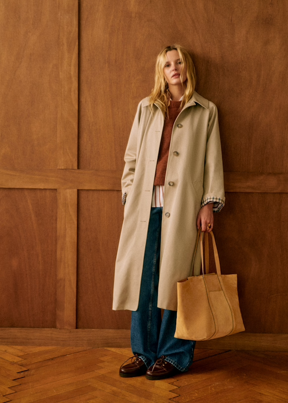 Clara | Tijdloze Dames Trenchcoat